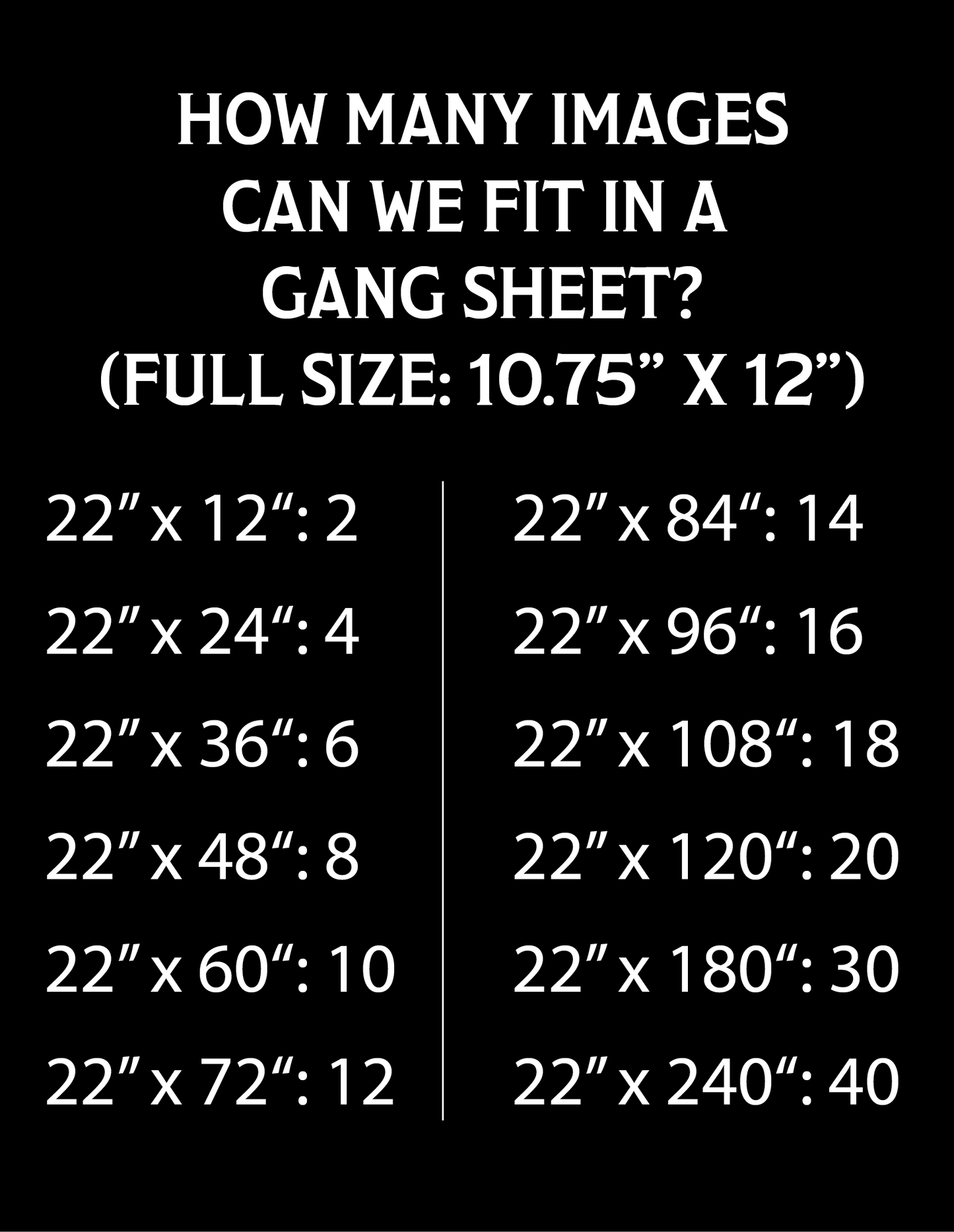 Upload an Ultra Soft DTF Gang Sheet