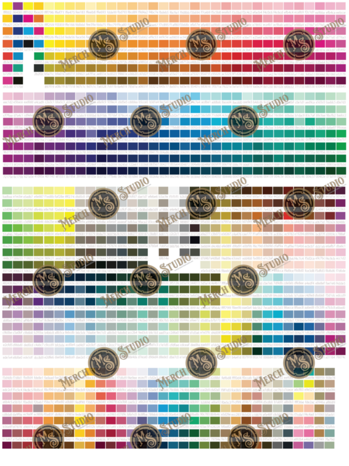 FREE Color Guide and Sample Pack
