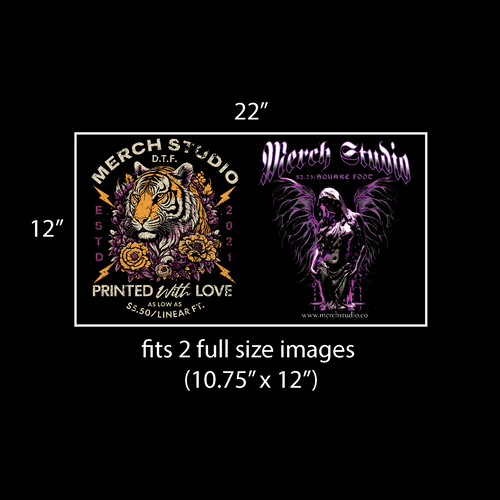 Create an Ultra  Soft  DTF  Gang  Sheet (Gang Sheet Builder)